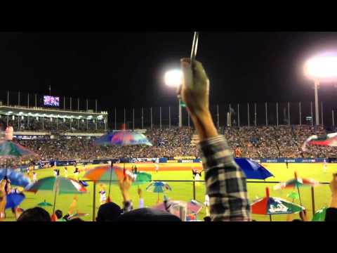 2015.10/14セリーグクライマックスシリーズ ヤクルト対巨人 畠山の先制ホームランで東京音頭！