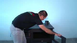 Presentation Of Wood Burning Cooker Prity 2P50 16 Kw