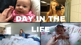 DAY IN THE LIFE OF A TEEN MOM \/\/ 2 MONTH OLD BABY GIRL