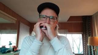 Video thumbnail of "Battle of New Orleans (harmonica)"