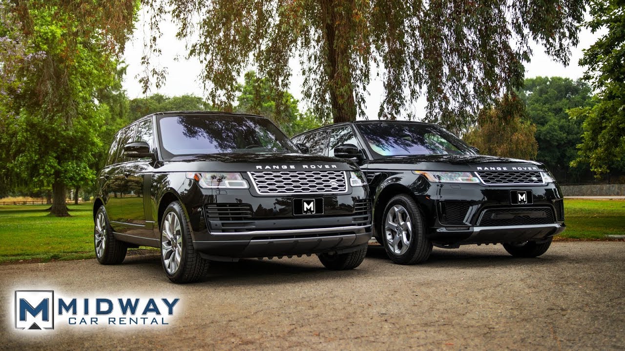 Differences Between Range Rover Hse Full-Size And Sport Model! (Midway Car Rental) - Youtube