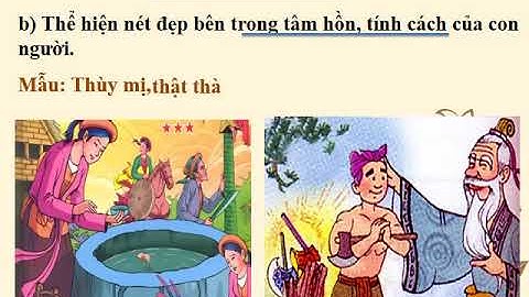Luyện từ và câu: Mở rộng vốn từ : Cái đẹp - Lớp 4