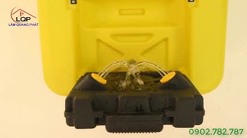 Bình rửa mắt khẩn cấp di động 53 lít