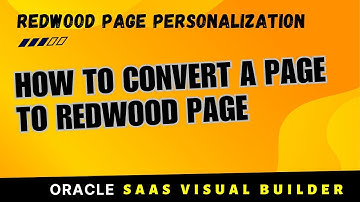 Convert any faces page to Redwood page in Oracle Fusion, enable Add absence redwood page in Fusion