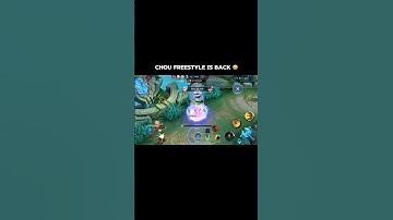 Chou freestyle is back #mobilelegends #mlbb #shorts
