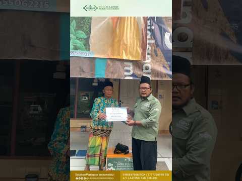 Program NU CARE BERDAYA oleh LAZISNU PCNU SIDOARJO - binaan umkm prambon