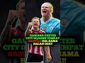 Gawang Exeter City Dijadiin Tempat Sampah sama Haaland dkk!"#football#soccer @mancity