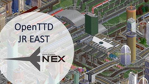 OpenTTD - JR Narita Express NEX train