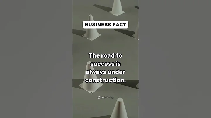 Business fact : The road to success is always under construction #shorts #businessgrowth