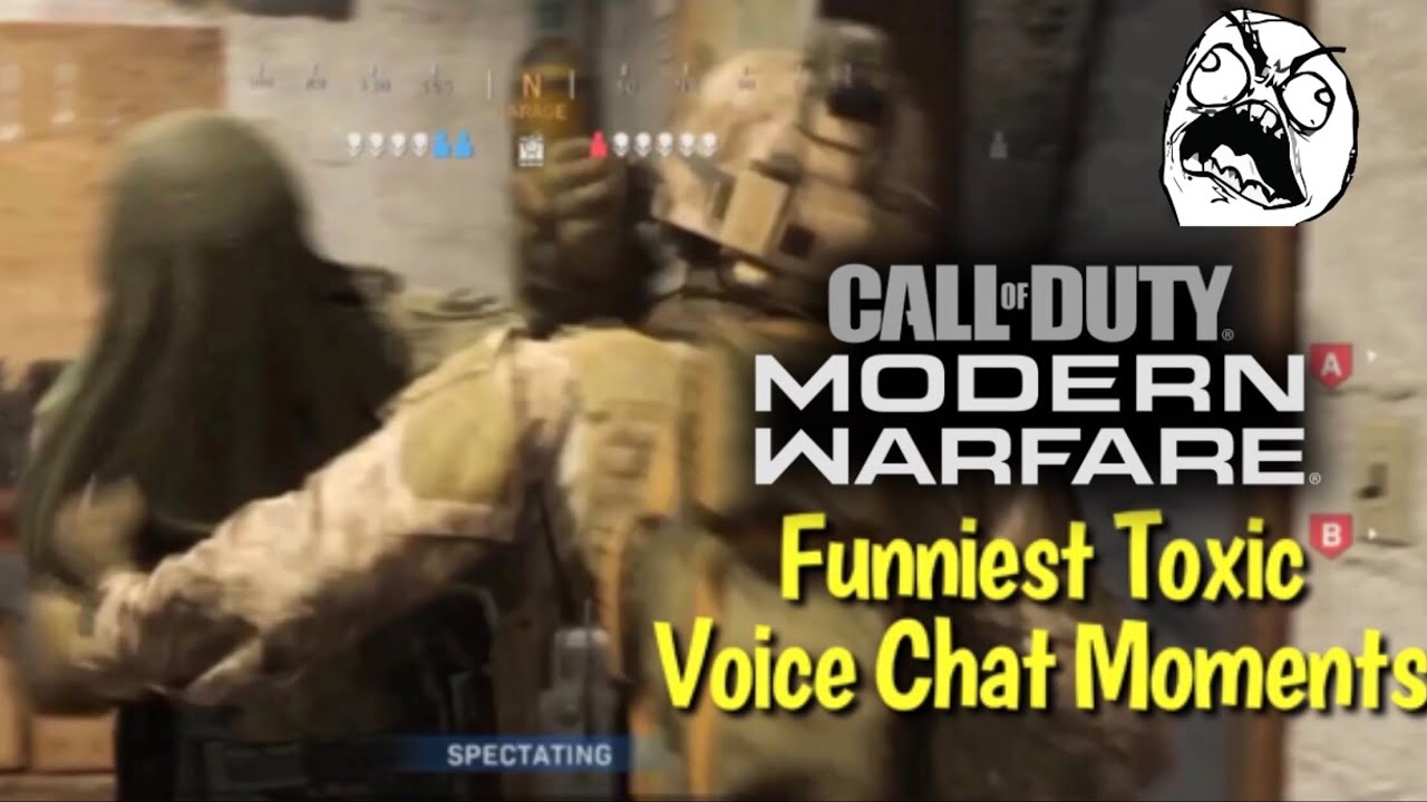 Call of Duty Modern Warfare - FUNNIEST TOXIC VOICE CHAT MOMENTS {Clutching, Rage Quitting}