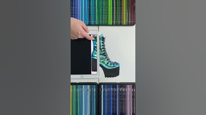 Breaking The Barrier Drawingreality ✏️ #coloredpencil #boots #cturri 37