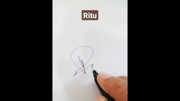 Ritu Name Signature Request done