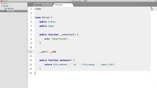 PHP Object Oriented Programming OOP  Constructors 3 13