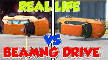 Real Life vs BeamNG.drive #4 - Damage Comparisons & Crash Tests