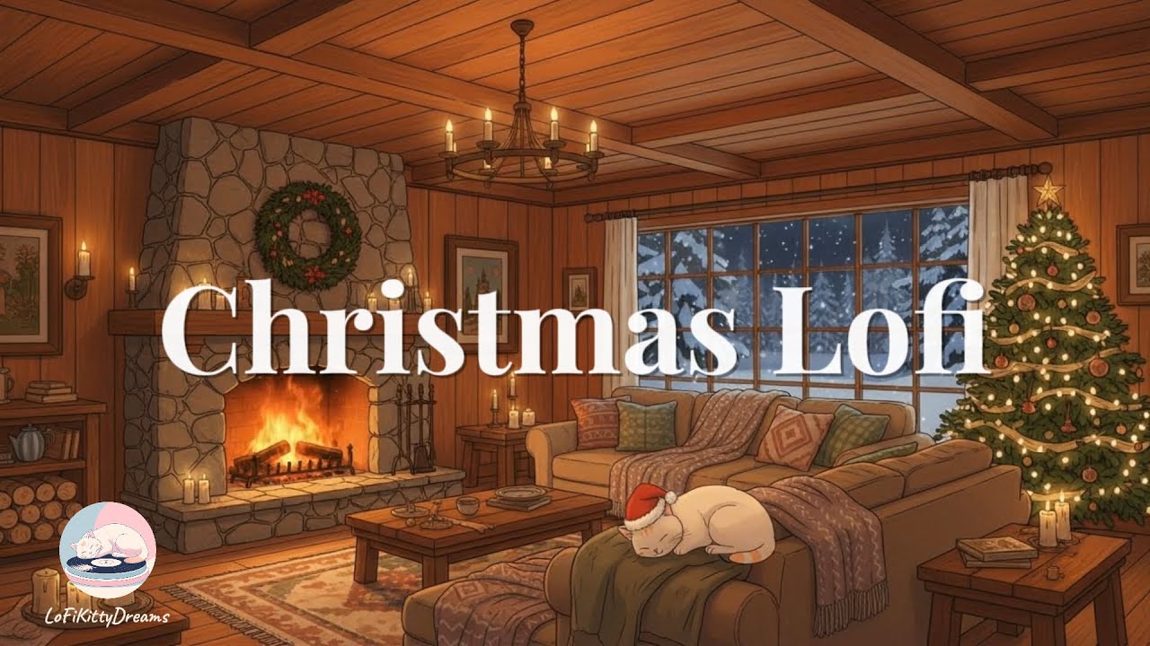 Christmas Lofi – Cozy Family Background Music for Warm Holiday Nights🎄✨