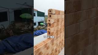 Interlocking Bricks That Snap Together Without Cement or Rebar