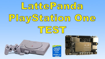 LattePanda Running PlayStation One PSX Test Single Board Windows 10 Computer