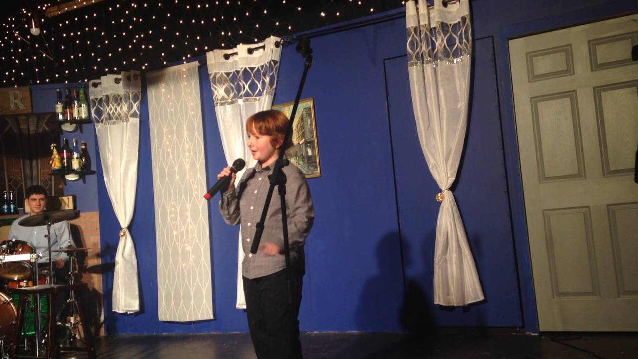 Nolan singing "Tomorrow" from Annie