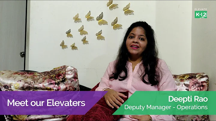 Deepti Rao, our Dy. Manager - Operations, talks ab...