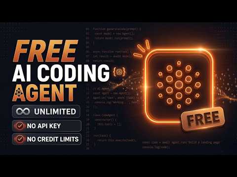 I Found a FREE AI Coding Agent Better Than Most Paid Tool - Developers must watch