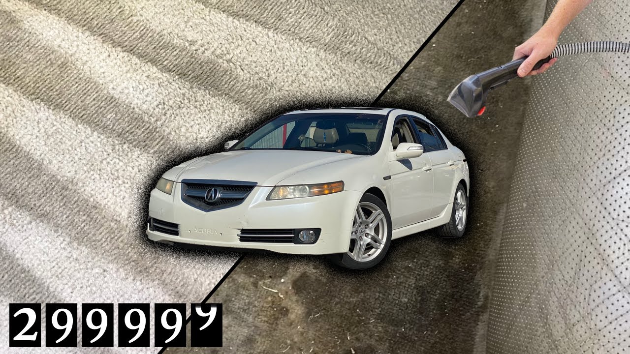 Cleaning The Carpet In Our 300 000 Mile Acura Tl Youtube