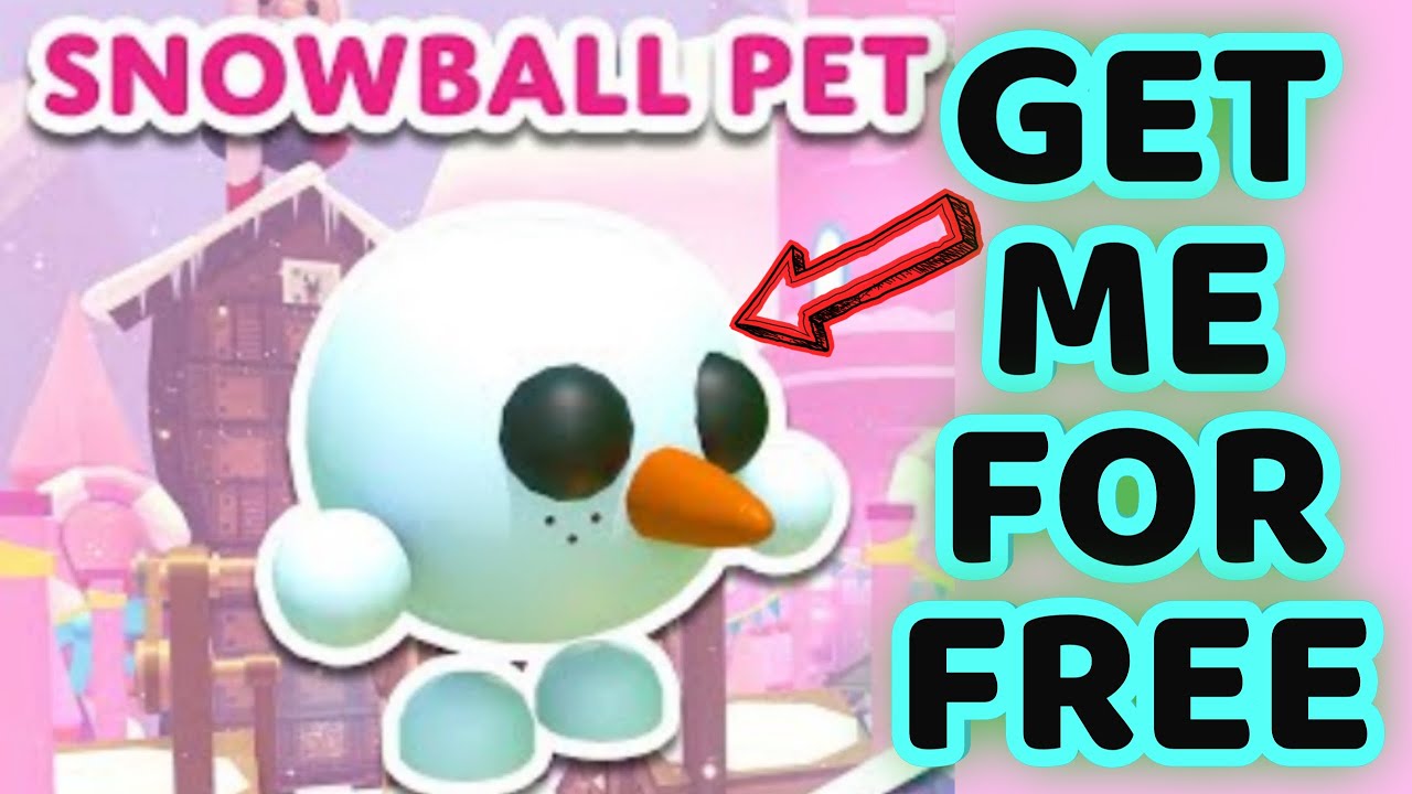SNOWBALL PET FREE GIVEAWAY IN ADOPT ME YouTube snowball-pet-free-giveaway-in-adopt-me-youtube