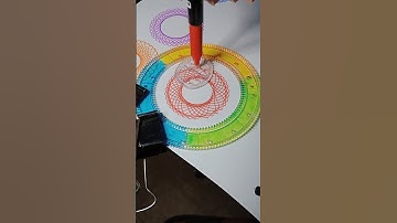 275SD. Spirograph ASMR Satisfying Relaxing #spirograph #shorts