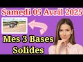 Samedi 05/04 Pronostics Quinté + PMU: Découvrez mes Bases Incontournables + Chevaux de Complément|