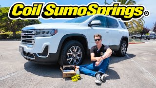 Coil SumoSprings Install on 2022 GMC Acadia Gmc Acadia With Lift Kit