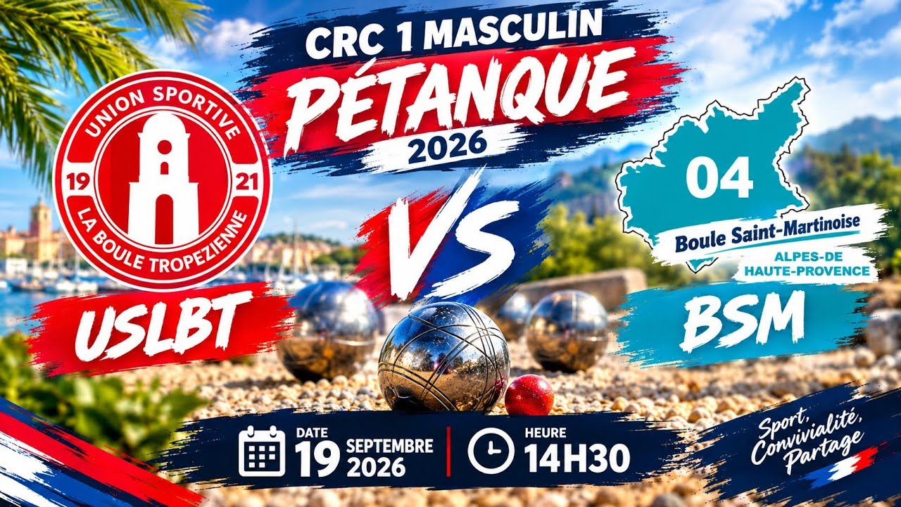 Miniature : 🔴 Direct - Coupe de France des Clubs - Tour 1 - USLBT vs VALRÉAS