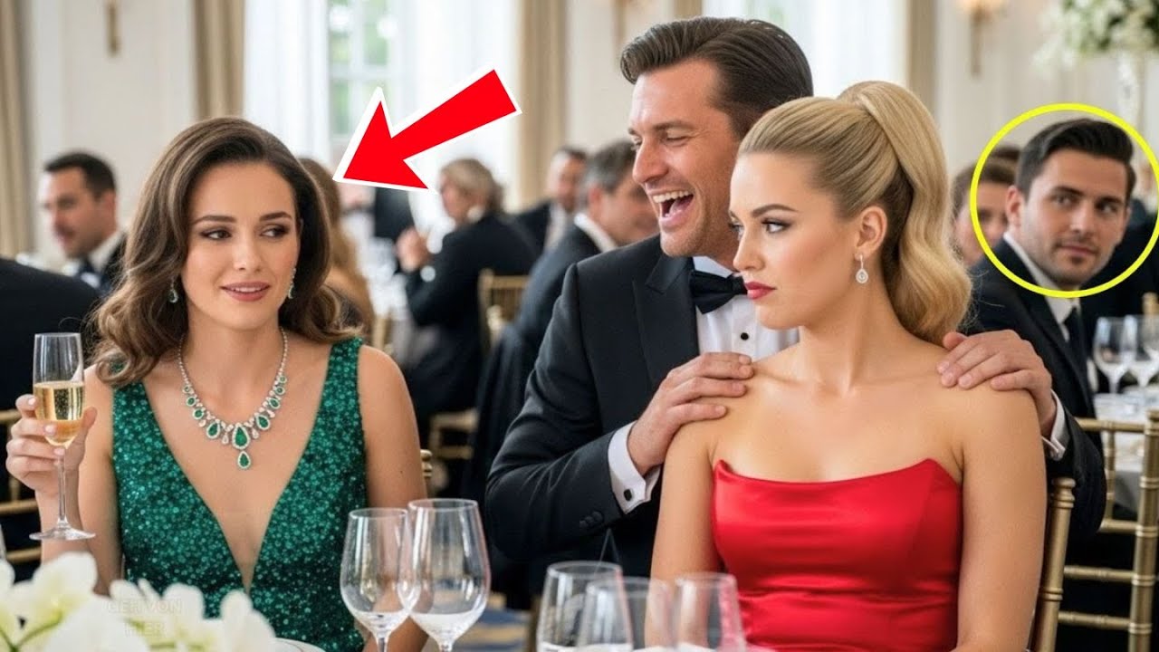 Er lachte sie vor allen Gästen aus — bis sie das Zentrum der Aufmerksamkeit wurde