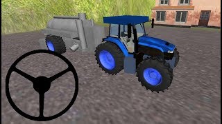 Tractor Simulator 3D: Slurry #1 Heavy tractor parkin games, ट्रैक्टर का खेल Android Gameplay screenshot 1
