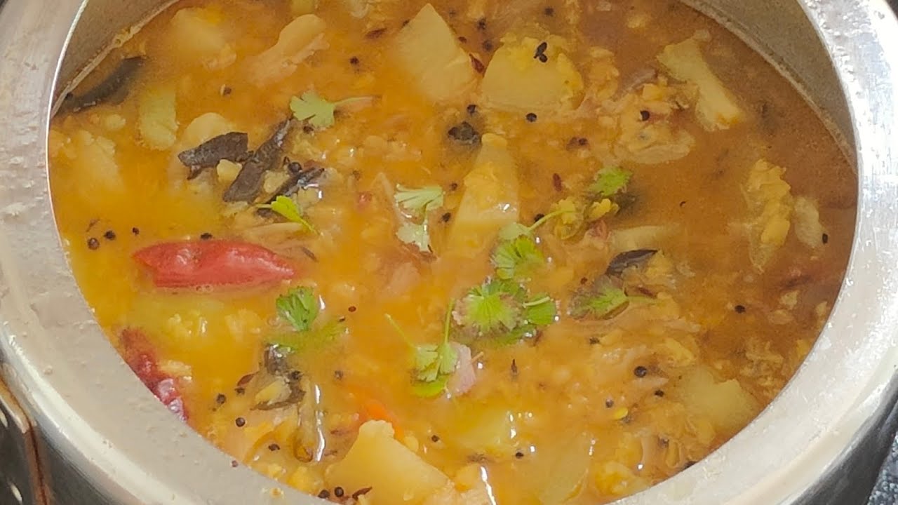 chow chow kootu How to make chayotte squash சத்தான chow chow கூட்டு