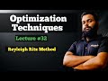 Reyliegh Ritz Method || #optimizationproblems || by @Xpertmaths19