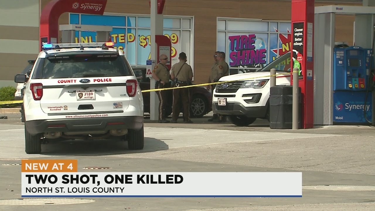 Homicide detectives on the scene after double shooting in St. Louis ...