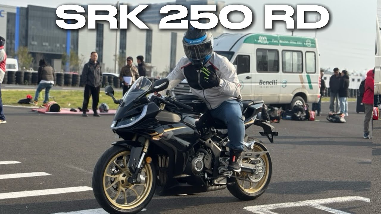 TAK SANGKA SRK 250 RD 4 SILINDER MEMANG SEDAP! TRACK QJMOTOR DI TAIZHOU CHINA 🇨🇳 