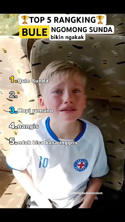 ngakak banget bule kalo udah ngomong sunda🤣 #shorts