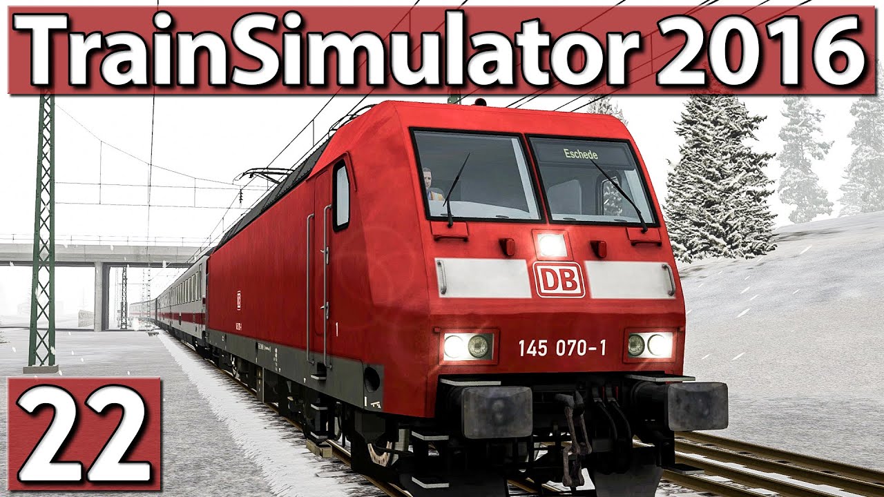 Die BR145 Hamburg Hannover ► Train Simulator 2016 #22 signal 88 security
