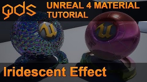 Unreal 4 - Iridescent Materials Tutorial