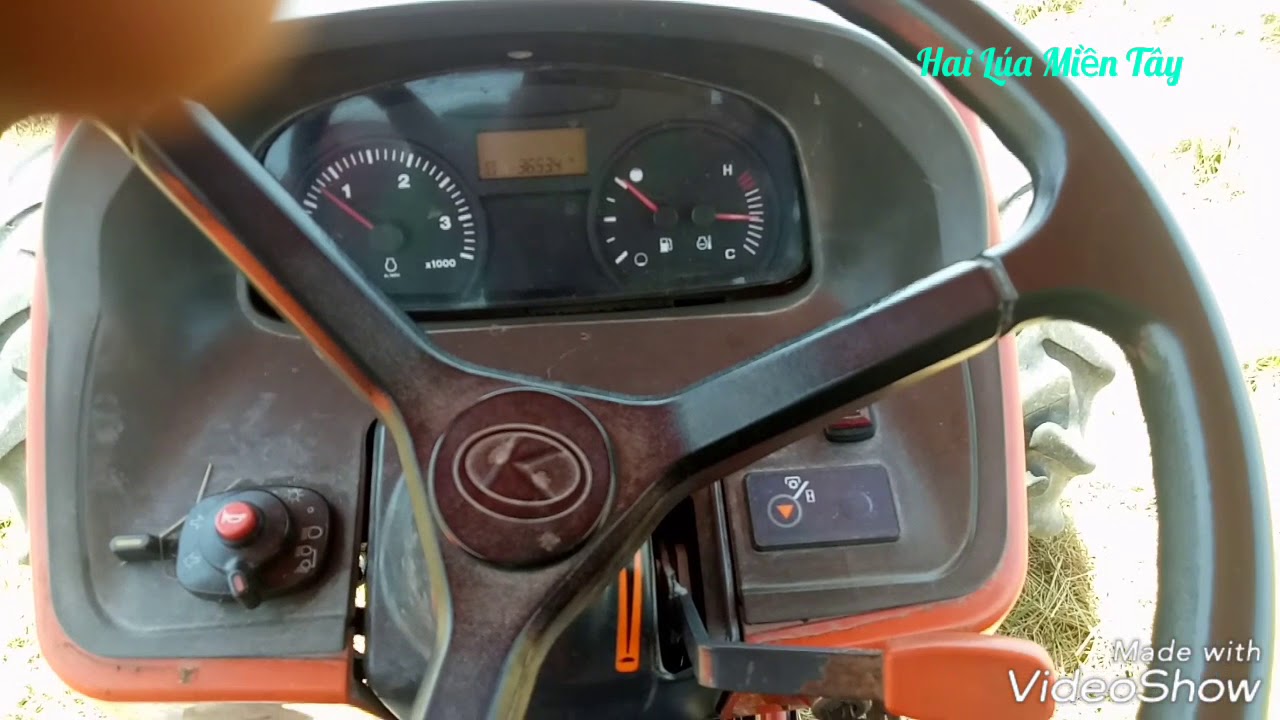 REVIEW KUBOTA M6O40su .Và chia sẻ cách thao tác trên máy cày dễ dàng 🚜