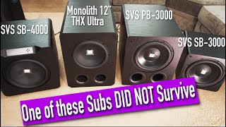I Accidentally killed a subwoofer while testing it | The House was SHAKING!! | [4K HDR]