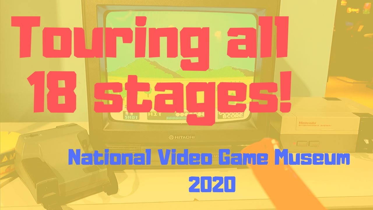 Let's go to the National Video Game Museum