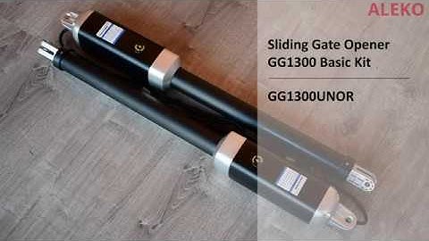 ALEKO Dual Swing Gate Operator GG1300 - ETL Listed - Basic Kit