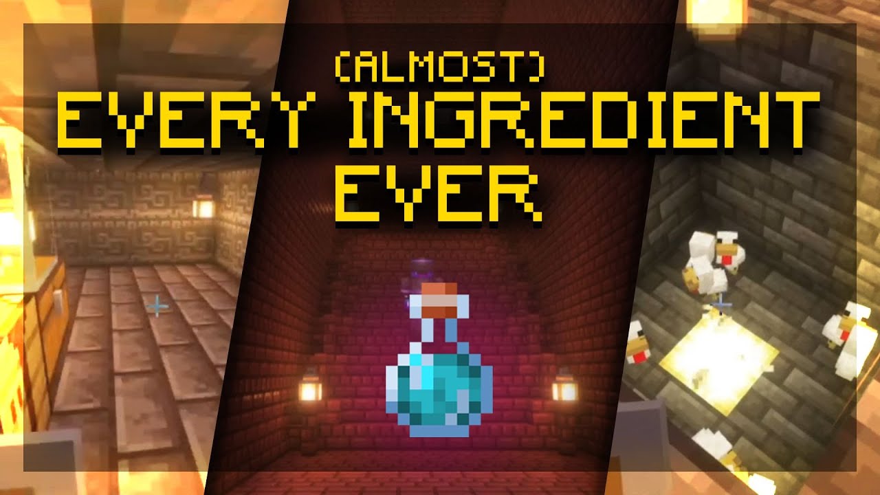 Building a Farm for (almost) Every Potion in my Minecraft Forever World!