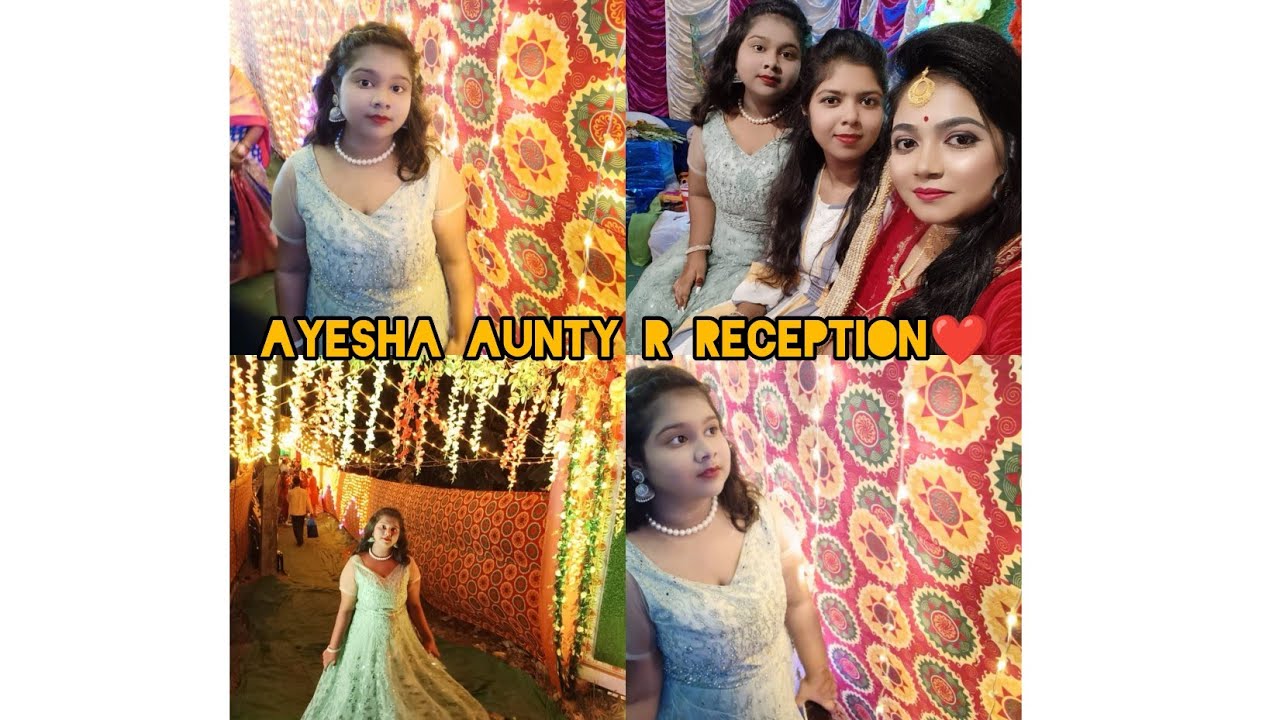 ayesha-aunty-r-reception-viral-vlog-youtube