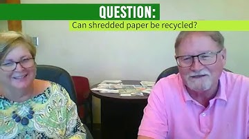 Recycling In Greater Richmond - Shredded Paper