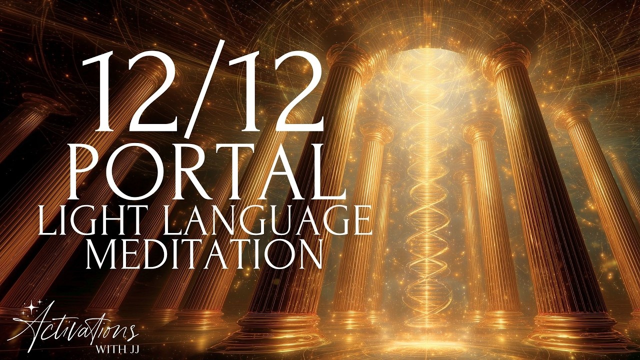 12/12 Portal Light Language Guided Meditation | 12-Strand Golden DNA ...