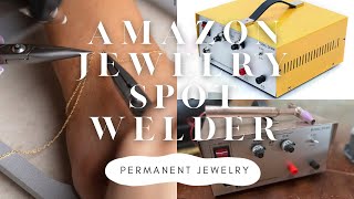 Permanent jewelry spot welder tutorial. Amazon purchase does a great job! Equivalent to the Orion