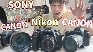 【Canon/SONY/Nikon】被写体に合わせたカメラの使い分け術！撮影裏の秘蔵映像が・・・
