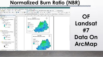 How to Make Normalized Burn Ratio (NBR) On Arcmap II Of Landsat # 7 Data